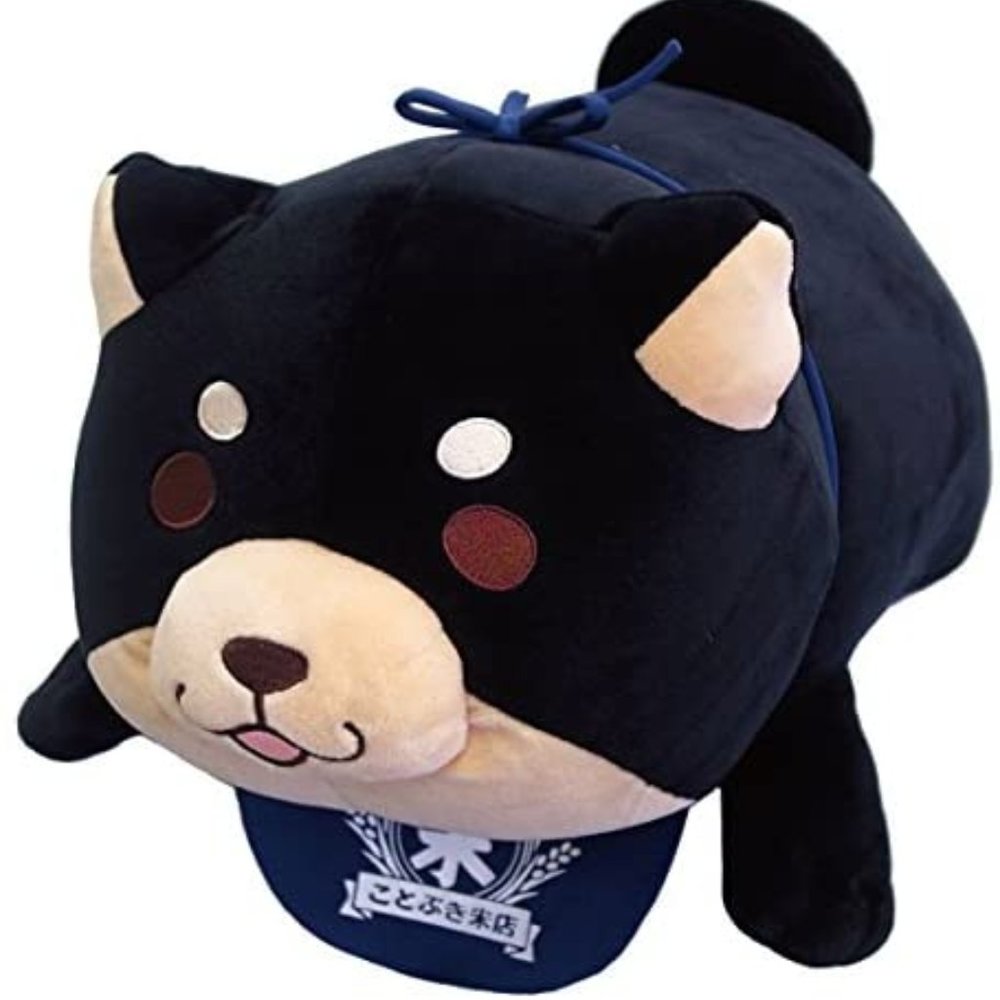 Faithful Mochi Black Shiba Inu Plushie